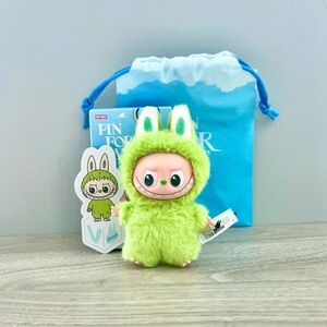 Pop Mart The Monsters Pin for Love Vinyl Plush Pendant (N-Z) - Letter V